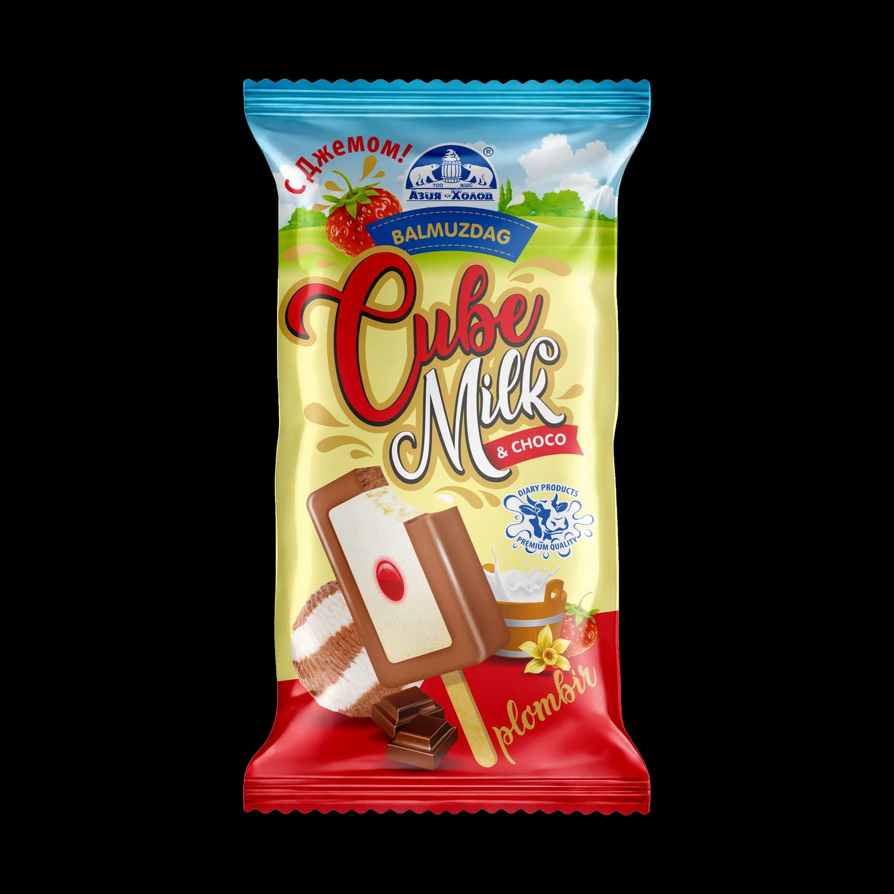 Cube Milk, Мороженое на палочке