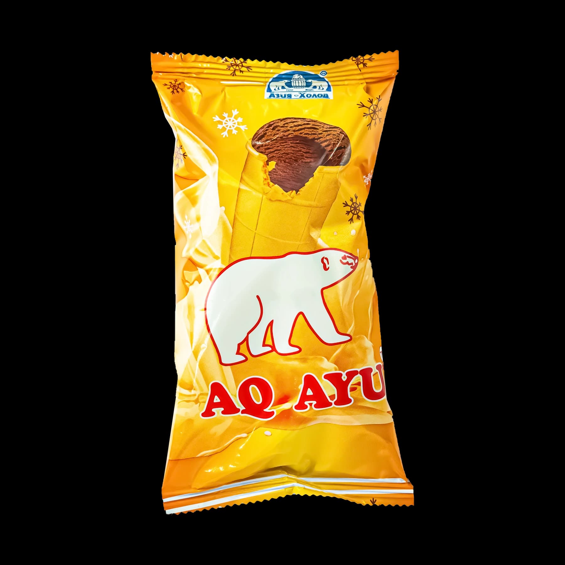 Aq ayu, Вафельный стаканчик